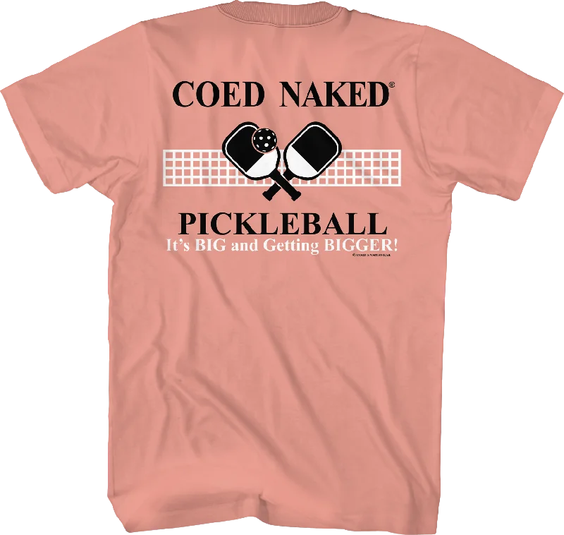 Pickleball Coed Naked T-Shirt