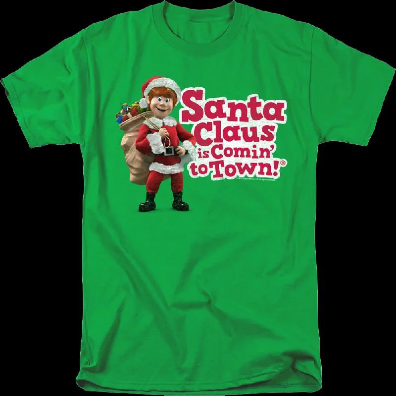 Kris Kringle Santa Claus Is Comin' To Town T-Shirt