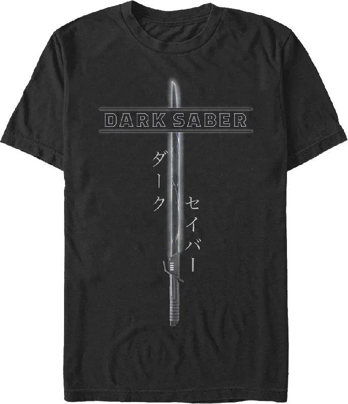 Mandalorian Darksaber Star Wars T-Shirt