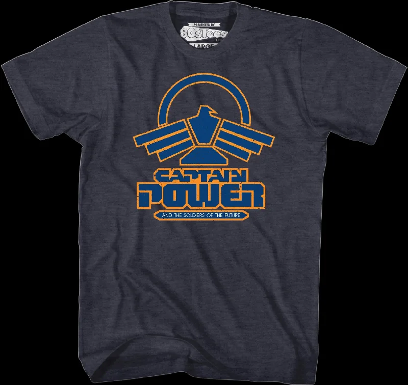 Logo Captain Power and the Soldiers of the Future T-Shirt