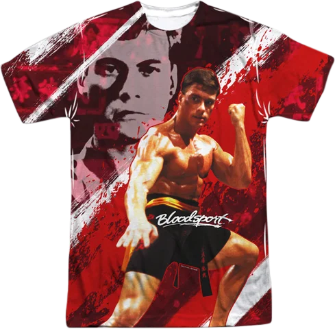 Frank Dux Sublimated Bloodsport T-Shirt