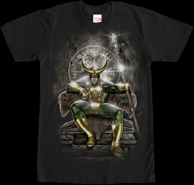 Marvel Loki Throne T-Shirt