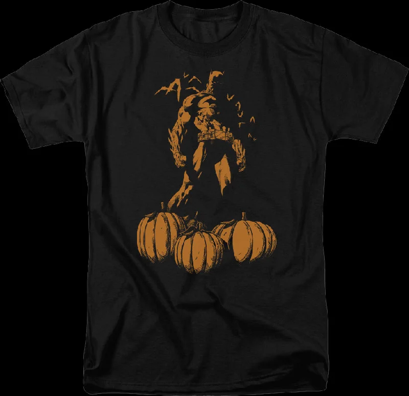 Batman Halloween Pumpkin Patch DC Comics T-Shirt