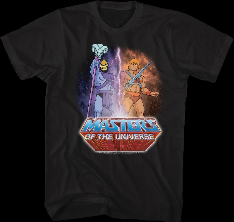 Skeletor vs He-Man Masters of the Universe T-Shirt