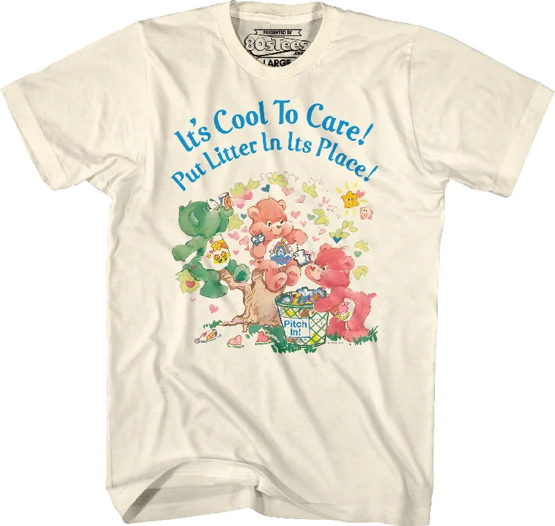 Put Litter In Its Place Care Bears T-Shirt