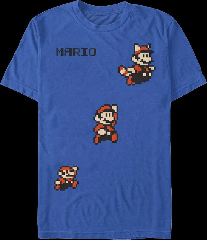 Run, Jump, Fly Super Mario Bros. T-Shirt