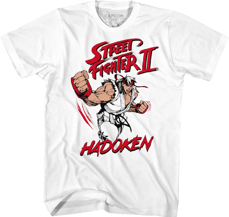 Ryu Hadoken Street Fighter T-Shirt