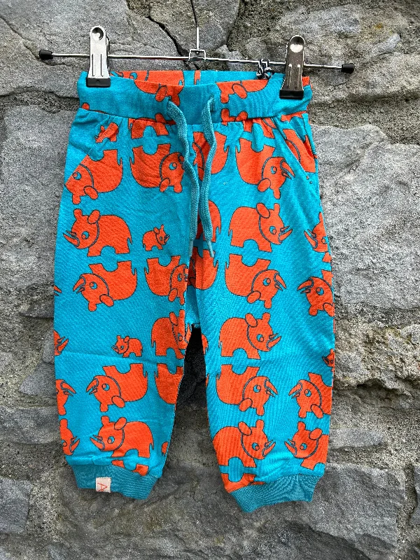 Rhino blue pants  12m (80cm)