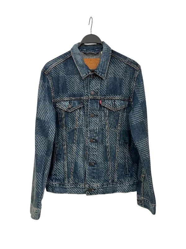 Levi's/Denim Jkt/M/Cotton/IDG/Stripe/