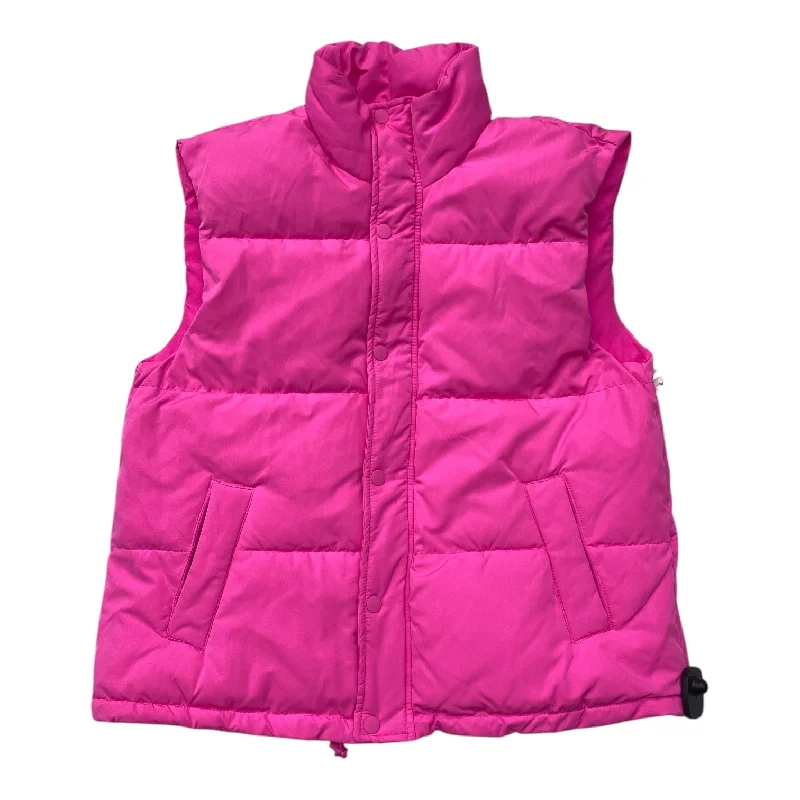 Vest Puffer & Quilted By Target In Pink, Size: M