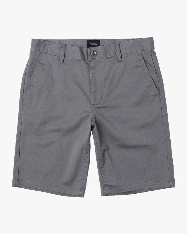 Weekend Stretch 20" Shorts - Smoke