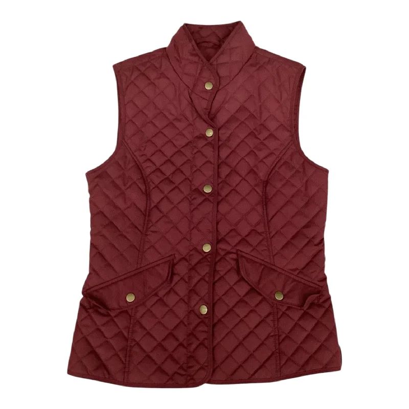 Vest Other By Bass In Red, Size: Xs