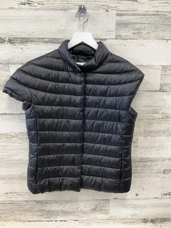 Vest Puffer & Quilted By Calvin Klein In Black, Size: S