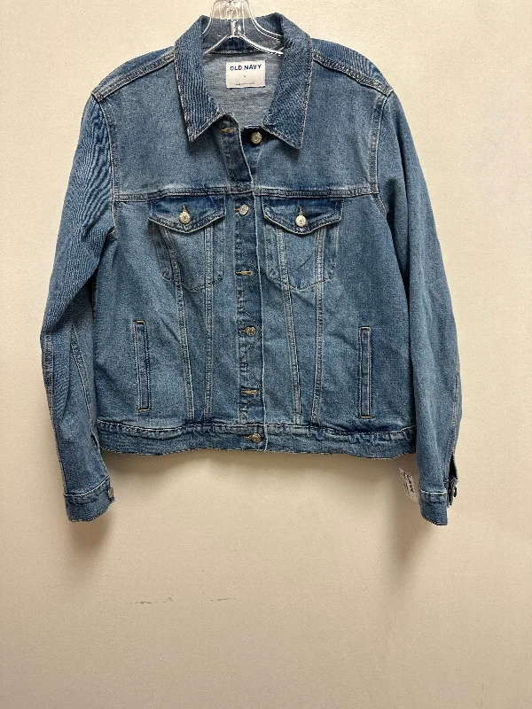 Jacket Denim By Old Navy In Blue Denim, Size: L