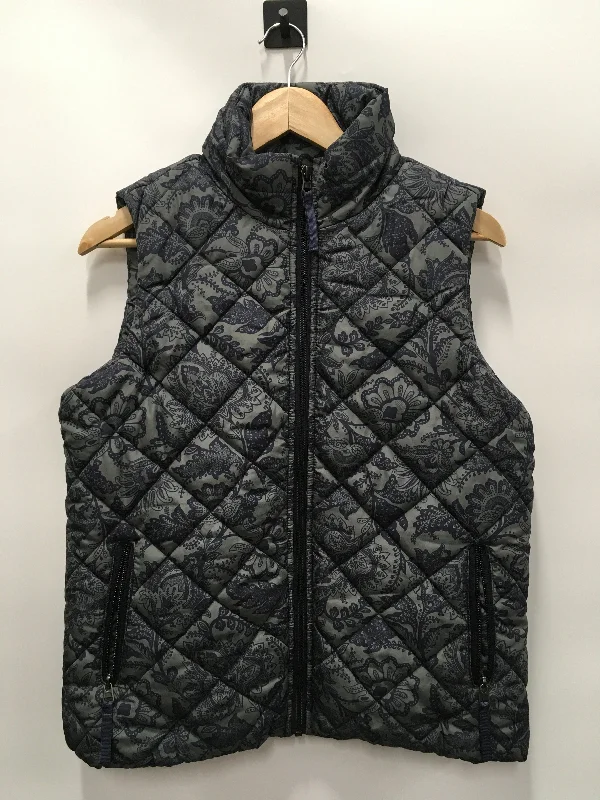 Green Vest Puffer & Quilted Vera Bradley, Size M