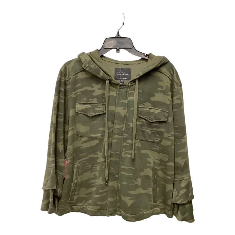 Jacket Utility By Sanctuary In Camouflage Print, Size: M