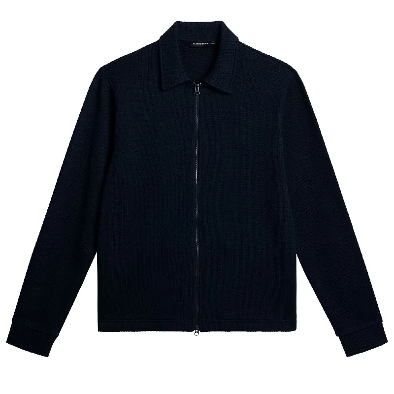 Lansa Jersey Zip Jacket JL Navy - SS24