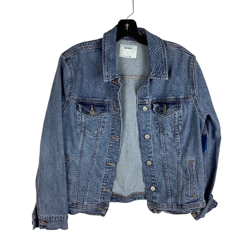 Jacket Denim By Old Navy In Blue Denim, Size: L