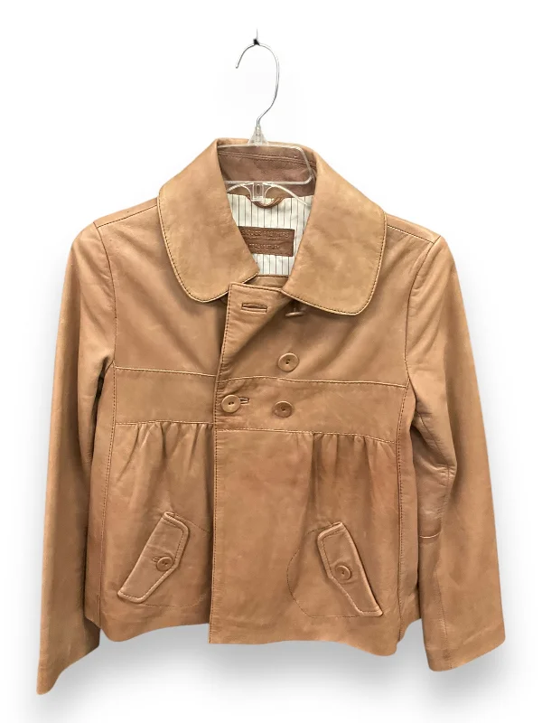 Jacket Other By Clothes Mentor In Tan, Size: M