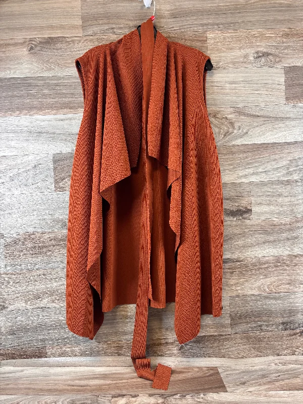 Vest Other By Shein In Orange, Size: 2x