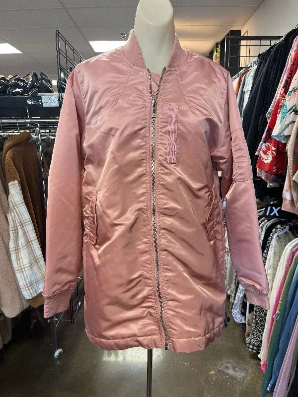 Jacket Other By Clothes Mentor In Pink, Size: L