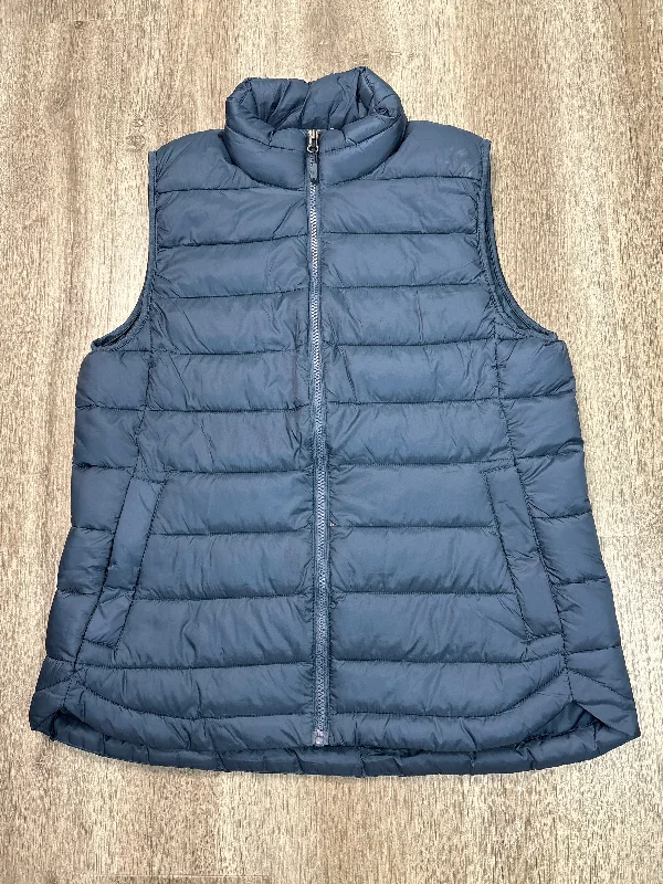 Vest Puffer & Quilted By 32 Degrees In Blue, Size: M