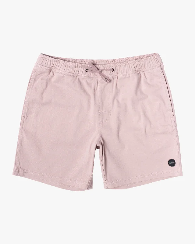 Escape Print 17" Shorts - Pale Mauve