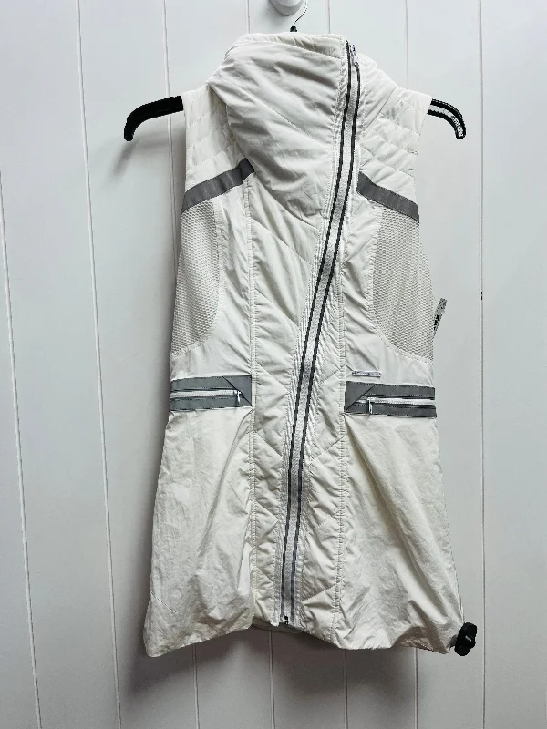 Vest Puffer & Quilted By BLANC NOIR In White, Size: Xs