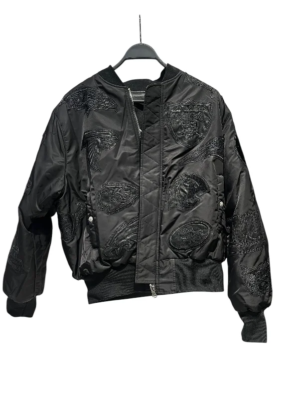 JEFF HAMILTON/Jacket/L/BLK/eagles reversible custom jkt