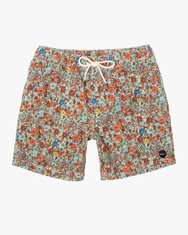 Escape Print 17" Shorts - Natural Multi