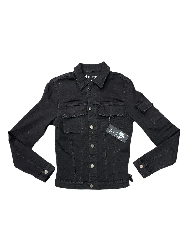 Jacket Denim By Cmc In Black, Size: S