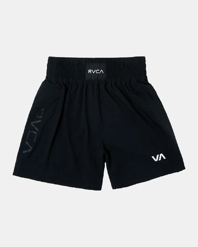 Yogger 17" Boxing Shorts - Black