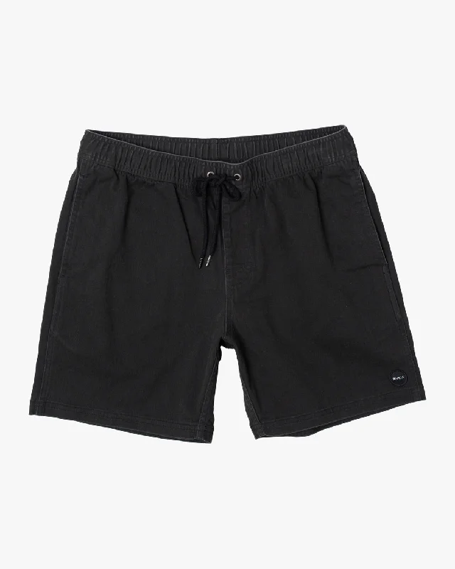 Escape Print 17" Shorts - Black