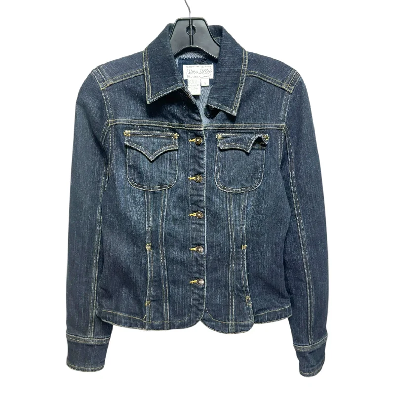 Jacket Denim By Live A Little In Blue Denim, Size: S