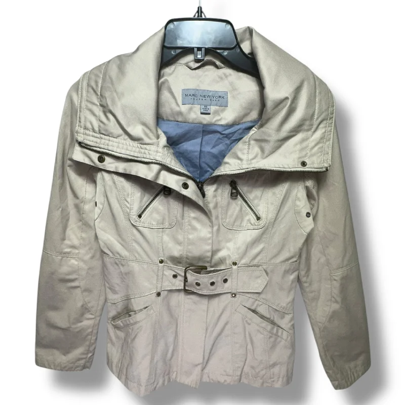 Jacket Other By Andrew Marc In Tan, Size: Xs