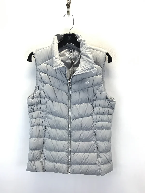 Vest Puffer & Quilted By Zero Xposure In Grey, Size: M