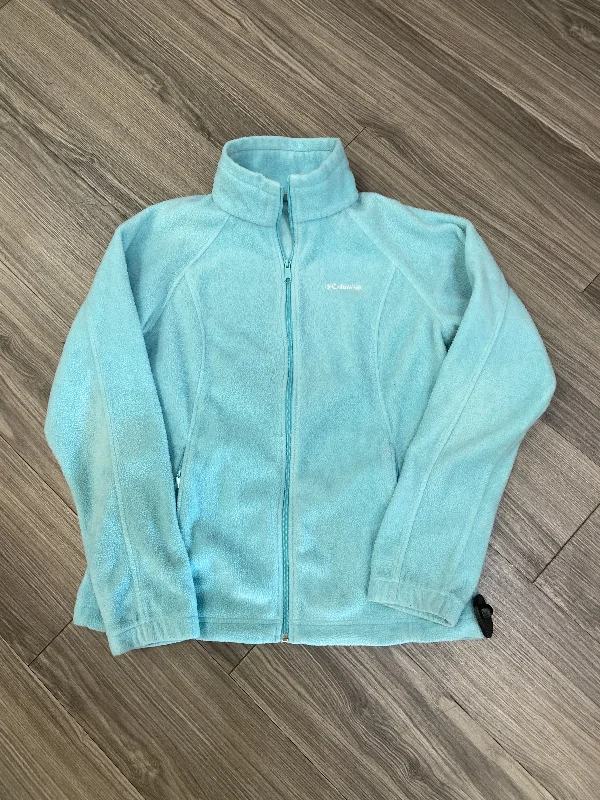 Blue Jacket Fleece Columbia, Size L