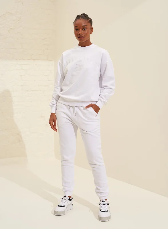 White CLF Sweatpants