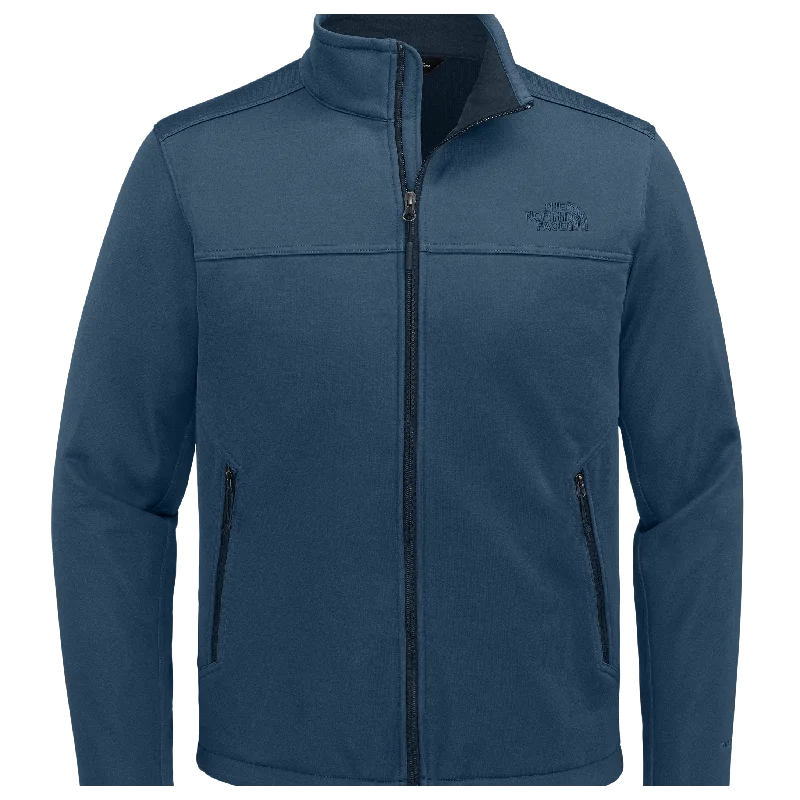 D2504M  Men's Chest Logo Ridgewall Soft Shell Jacket