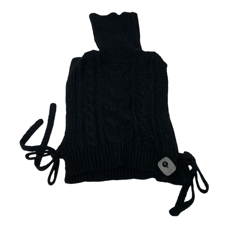 Vest Sweater By En Saison In Black, Size: Xs