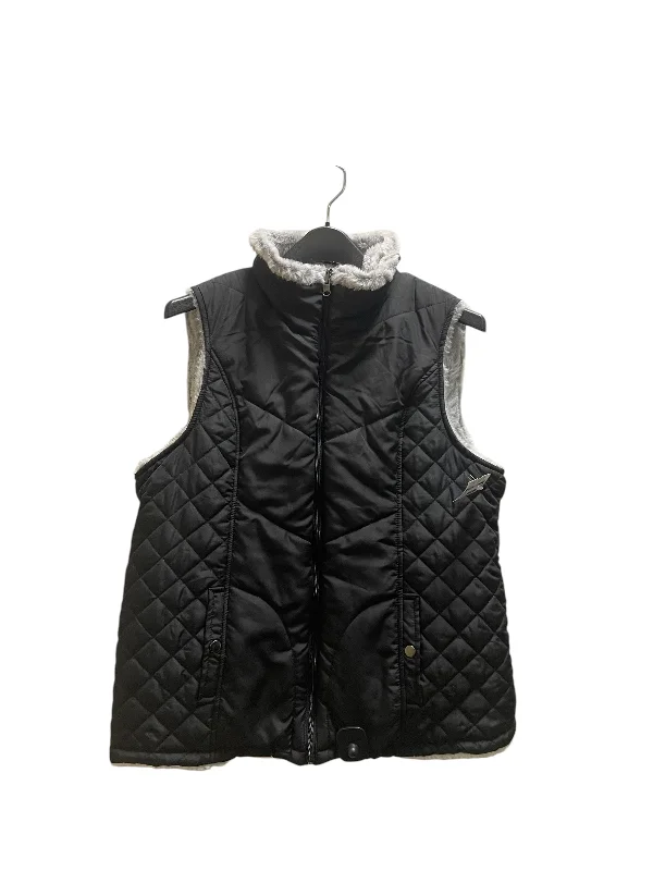 Vest Puffer & Quilted By Clothes Mentor In Black, Size: M