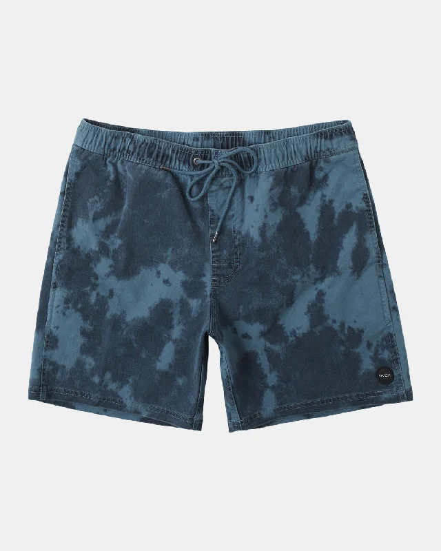 Escape Print 17" Shorts - Duck Blue