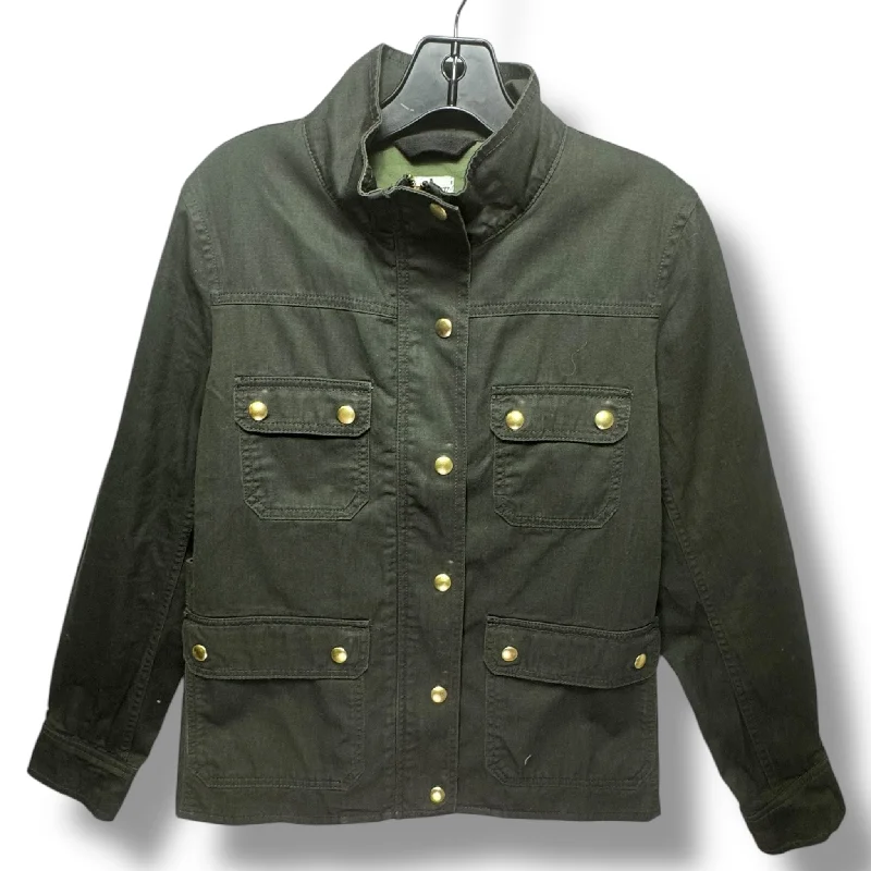 Jacket Utility By J. Crew In Green, Size: M