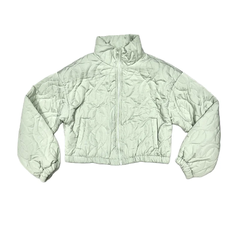 Jacket Puffer & Quilted By Le Lis In Green, Size: S