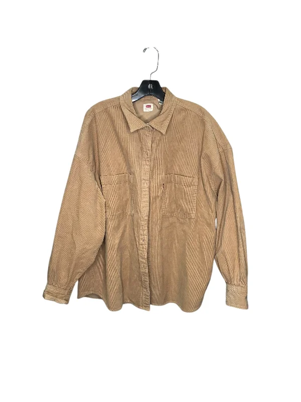 Jacket Other By Levis In Tan, Size: L