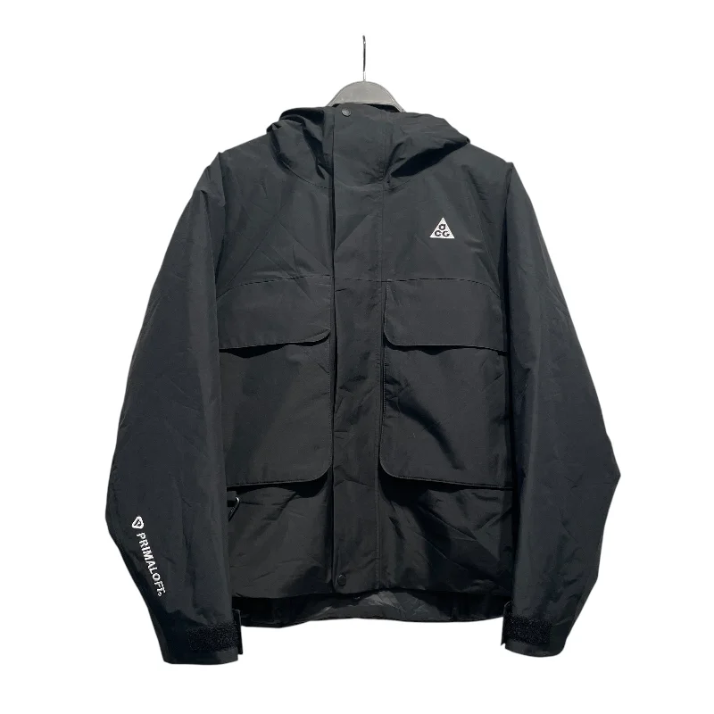 NIKE ACG/Windbreaker/S/Nylon/BLK/acg left triangle