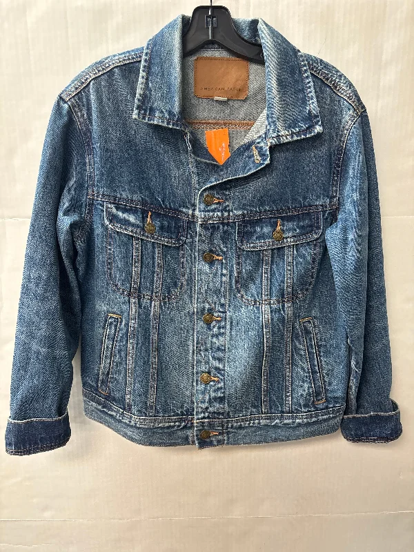 Jacket Denim By American Eagle In Blue Denim, Size: M