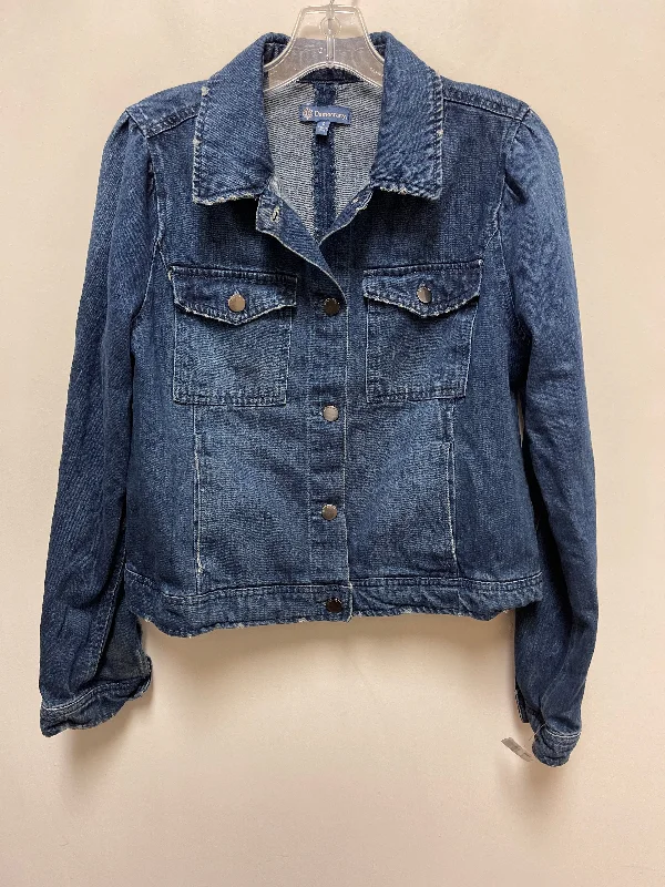 Jacket Denim By Democracy In Blue Denim, Size: L