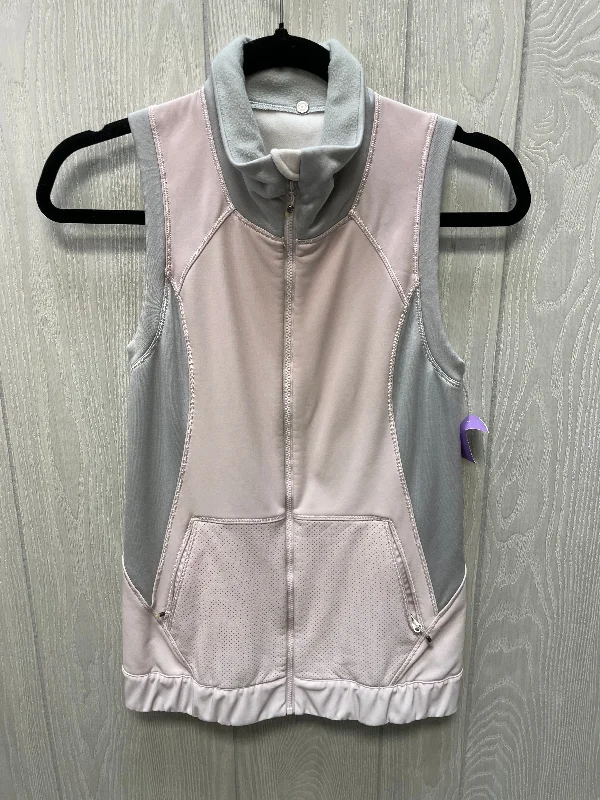 Vest Other By Lululemon In Grey & Pink, Size: S