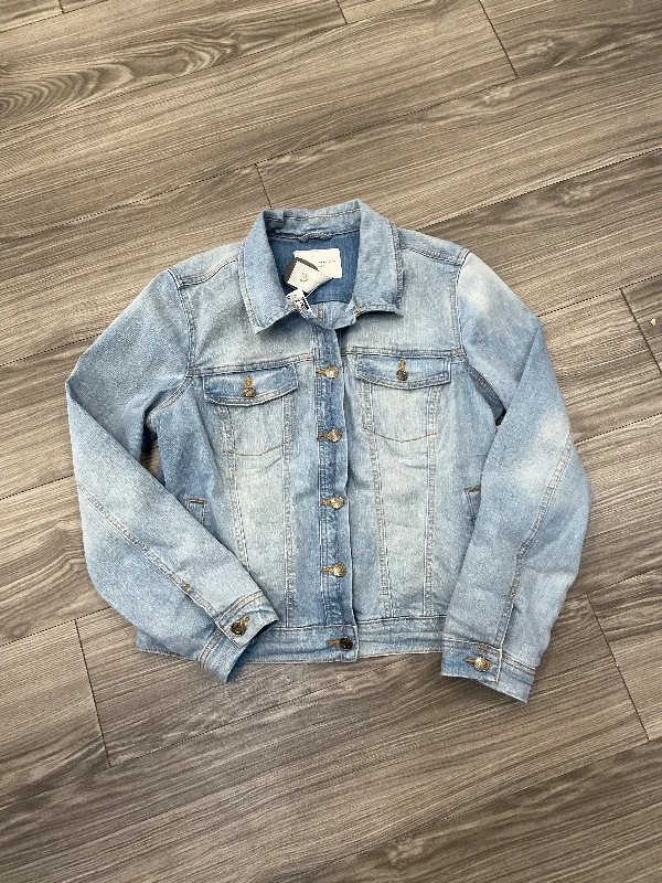 Jacket Denim By Social Standard By Sanctuary In Blue, Size: L